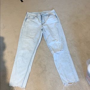 American eagle mom jeans